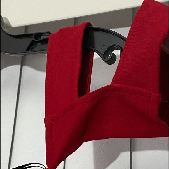 EUC Agaci Small Dark Red Dress B5-82 - Picture 3 of 6